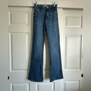 Zara high rise bootcut jeans size 4